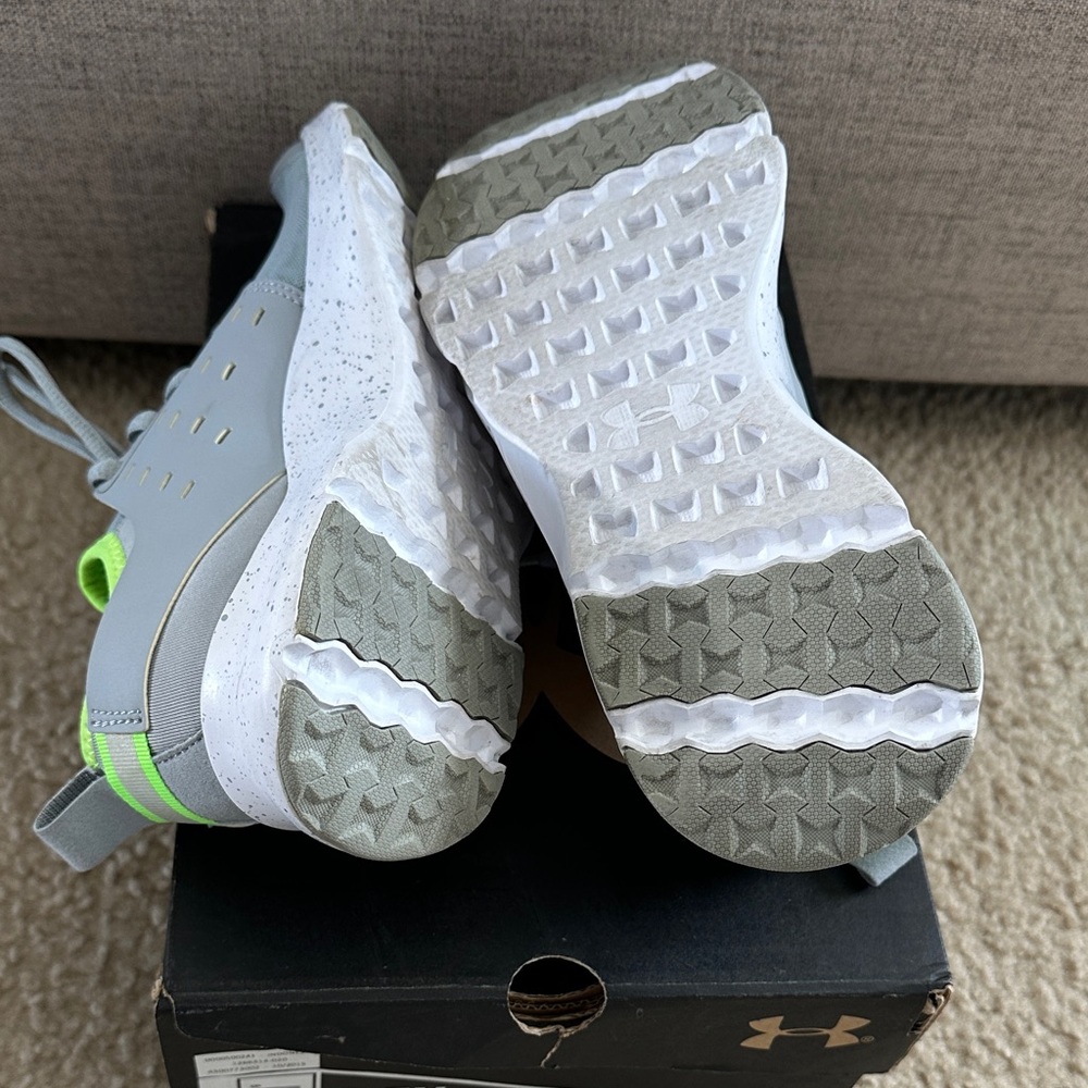 Under Armour Women’s Sneakers - Gray and Neon Green - Picture 5 of 7